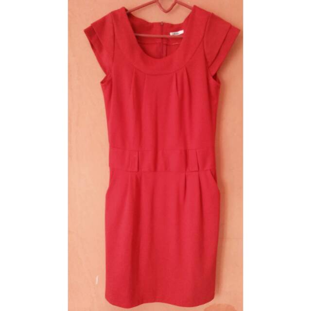 Dress Red ( Preloved )