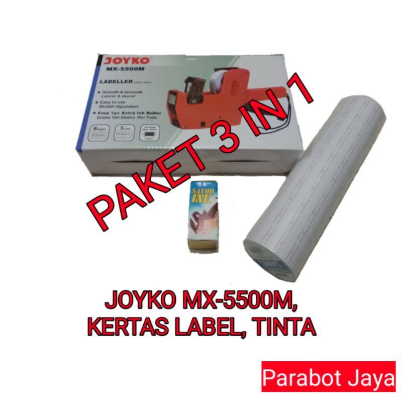 

LABEL HARGA JOYKO MX-5500M, KERTAS LABEL, TINTA