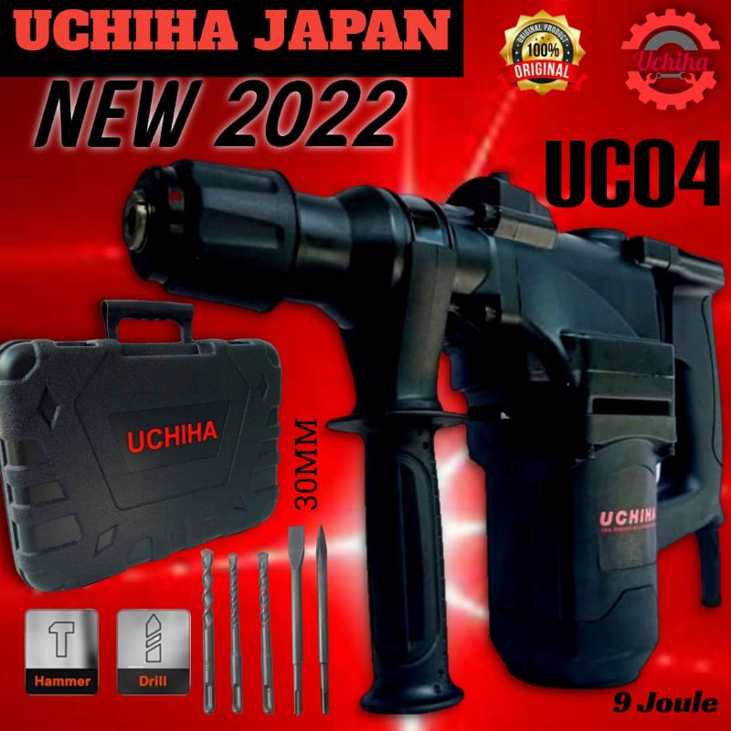 MESIN BOR HAMMER ROTARY BOBOK BETON TEMBOK UCHIHA  TYPE UC 04
