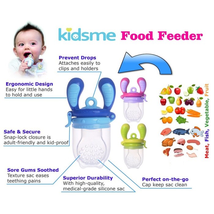 KIDSME FOOD FEEDER STARTER PACK / K-160362