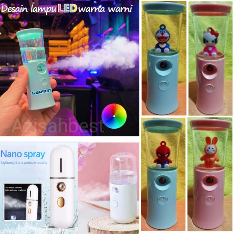 Nano Mist Sprayer / Nano Spray Portable Mini USB / PerawatanWajah Pelembab