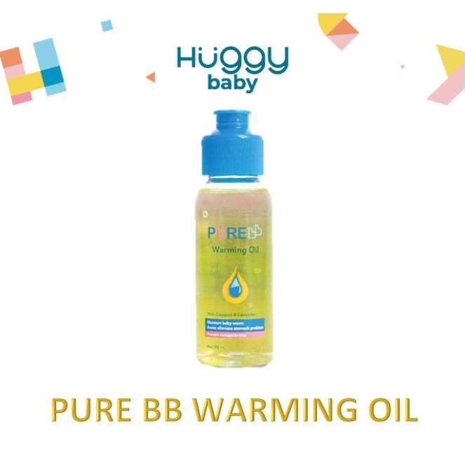 PureBB Warming Oil Minyak Telon Pure BB