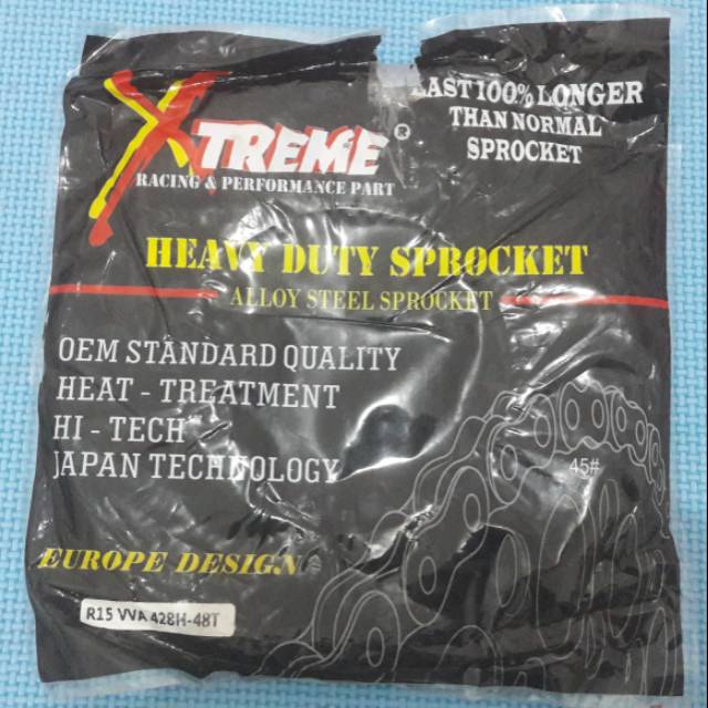 Gear Belakang R15 Xtreme 428H-48T
