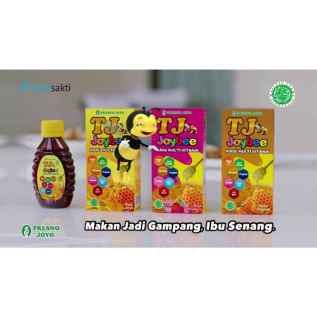 [FREE PACKING] Madu Multivitamin TJ Joybee 100 ml