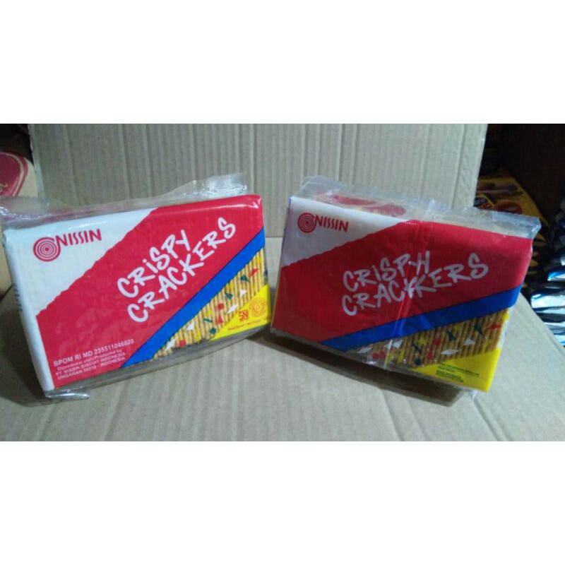 

nissin crispy creaker biskuit asin 225g