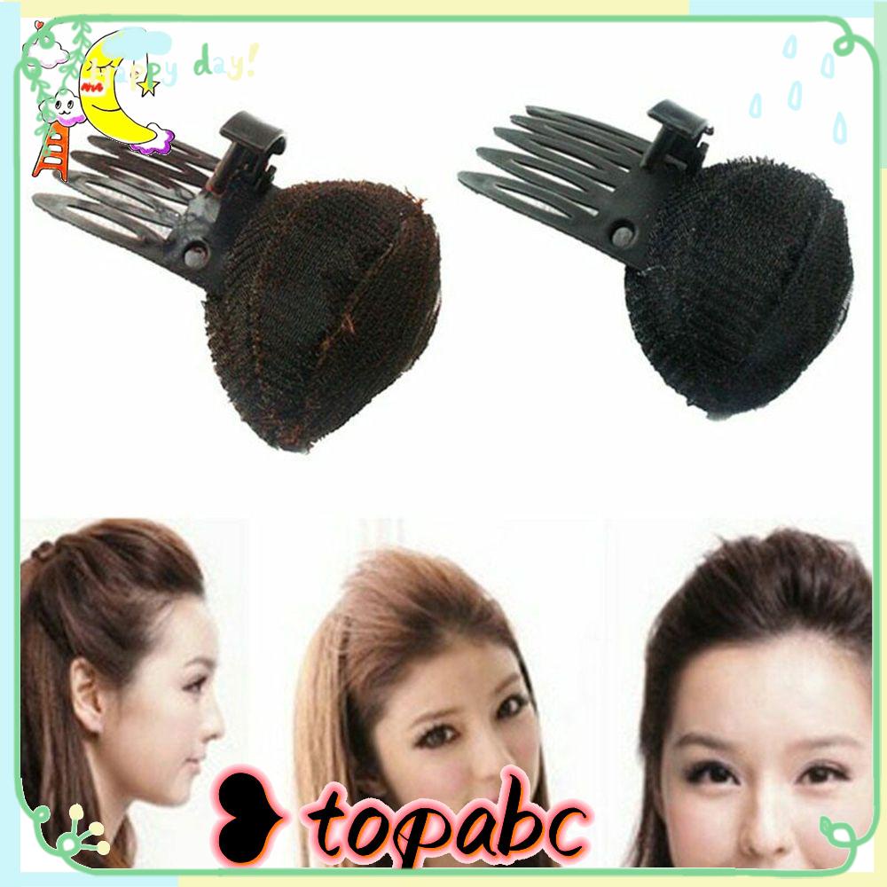 TOP New Invisible Hair Pins Volume  Inserts Hair Clip Breathable Bangs Mat Women Accessories Fashion Princess Hair Tools Korean Style Bun Maker Fluffy Sponge Clip/Multicolor