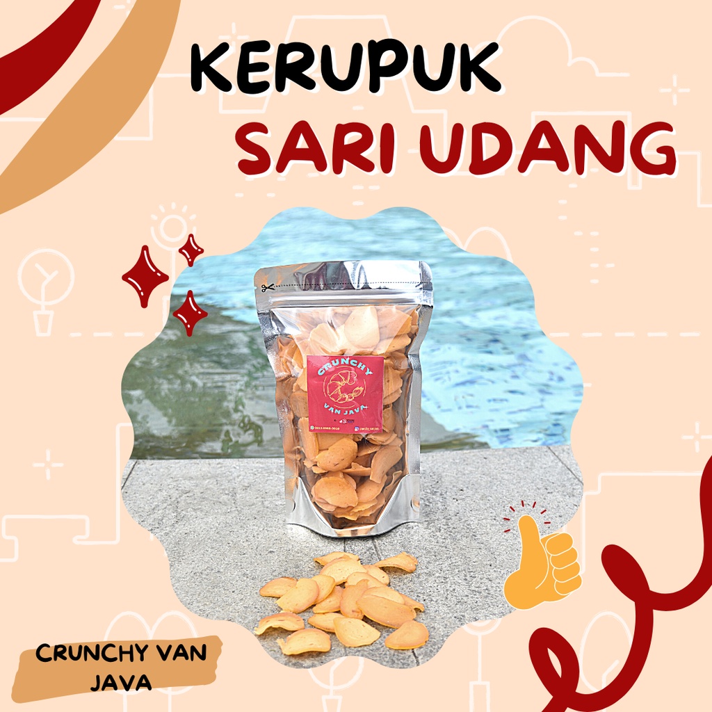 

KERUPUK SARI UDANG/ KERUPUK SEBLAK MENTAH by CRUNCHY VAN JAVA