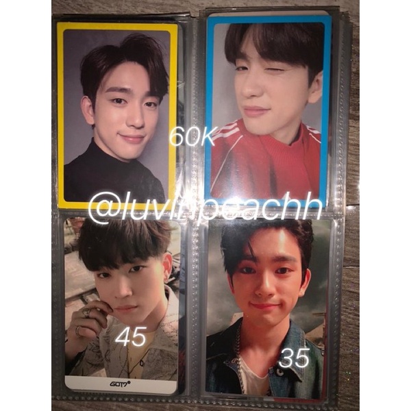 PC JINYOUNG JB JACKSON GOT 7