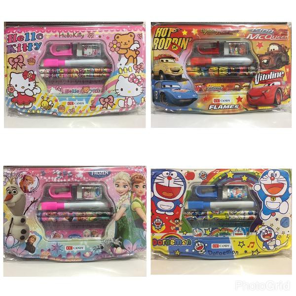 

Bagus lucu awet Alat tulis set / tempat pensil kaleng / souvenir / peralatan sekolah kuat asli