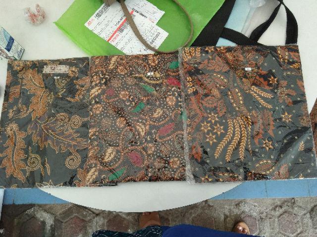 Kemeja Batik Pria Baju Batik Seragam Size M L Xl Batik Kekinian Murah Asli Dari Depot Pekalongan