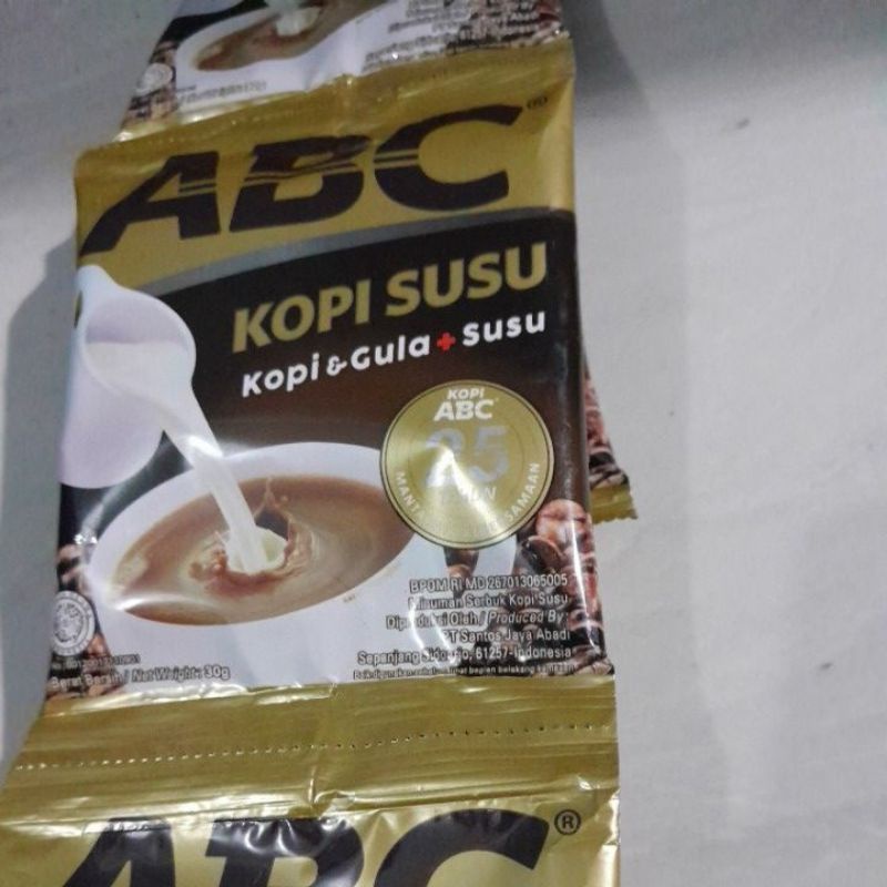 ABC susu kopi susu sachet 1bungkus