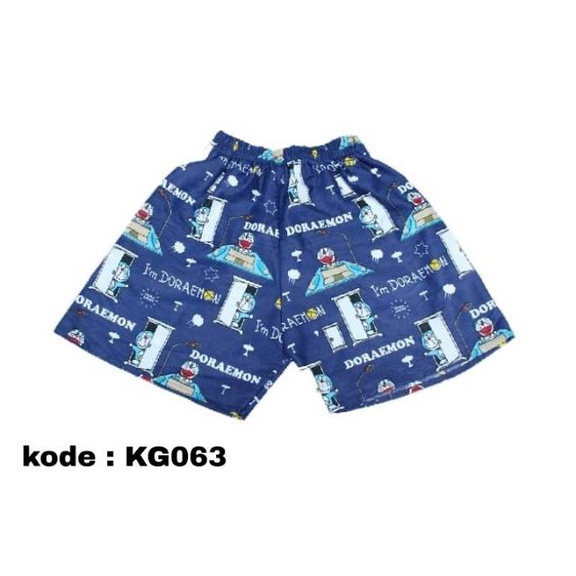 Boxer / celana kolor motif doraemon 2