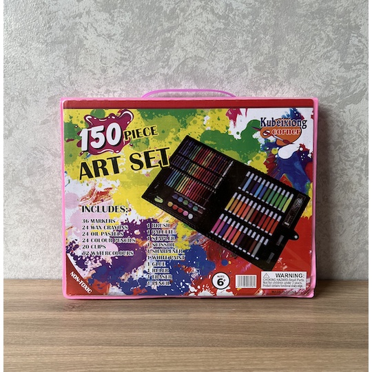 

Art Set 150 Pcs Pensil Warna Set Crayon/ Peralatan Melukis