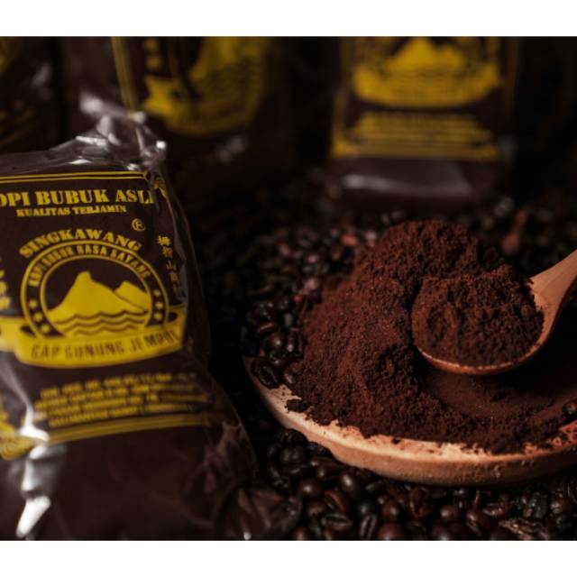 

Kopi Bubuk Robusta Cap Gunung Jempol Singkawang - 1000 Gram