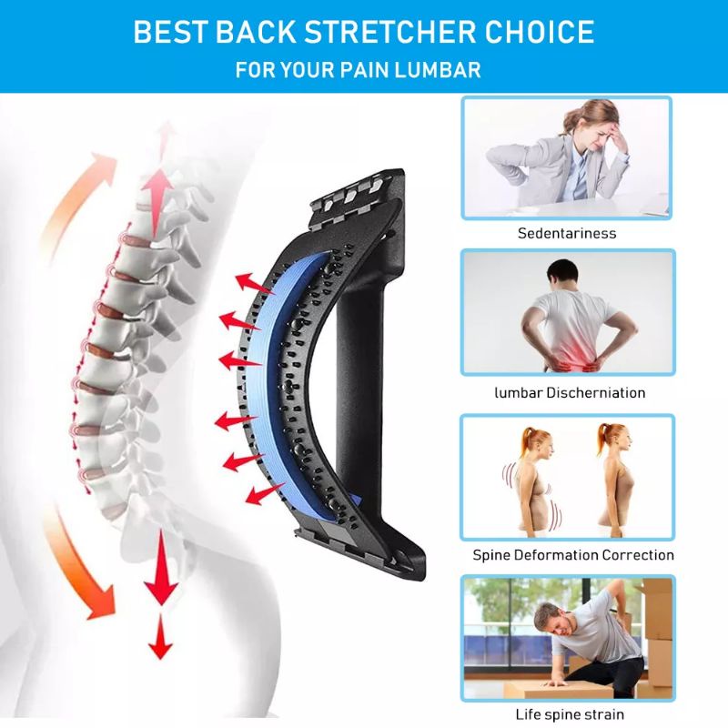Flex Ortho Ortopedi Alat Terapi Sakit Pinggang Punggung Alat Terapi Sandaran Pinggang Magnet Terapi Pinggang dan Sakit Punggung Alat Kesehatan Sandaran Terapi Relaxsasi Punggung Lumbar Spinal Relax Ortho Stretcher Magnetic  Senderan Leher rematik