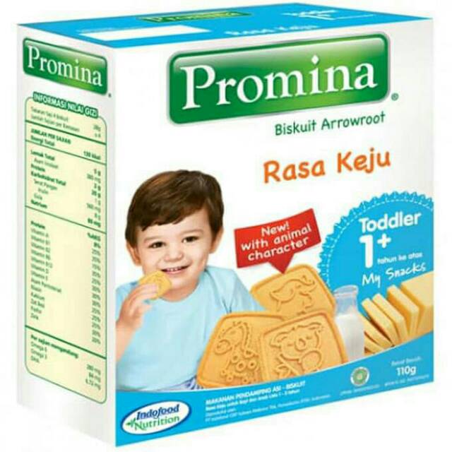 Promina Arrowroot Cookies Coklat / keju / Susu 110 gr