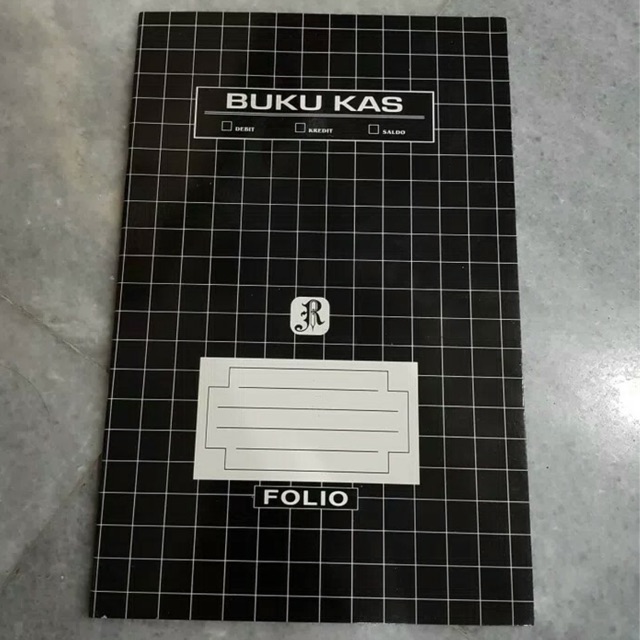 BUKU KAS ( FOLIO ) COVER HITAM GROSIR TERMURAH