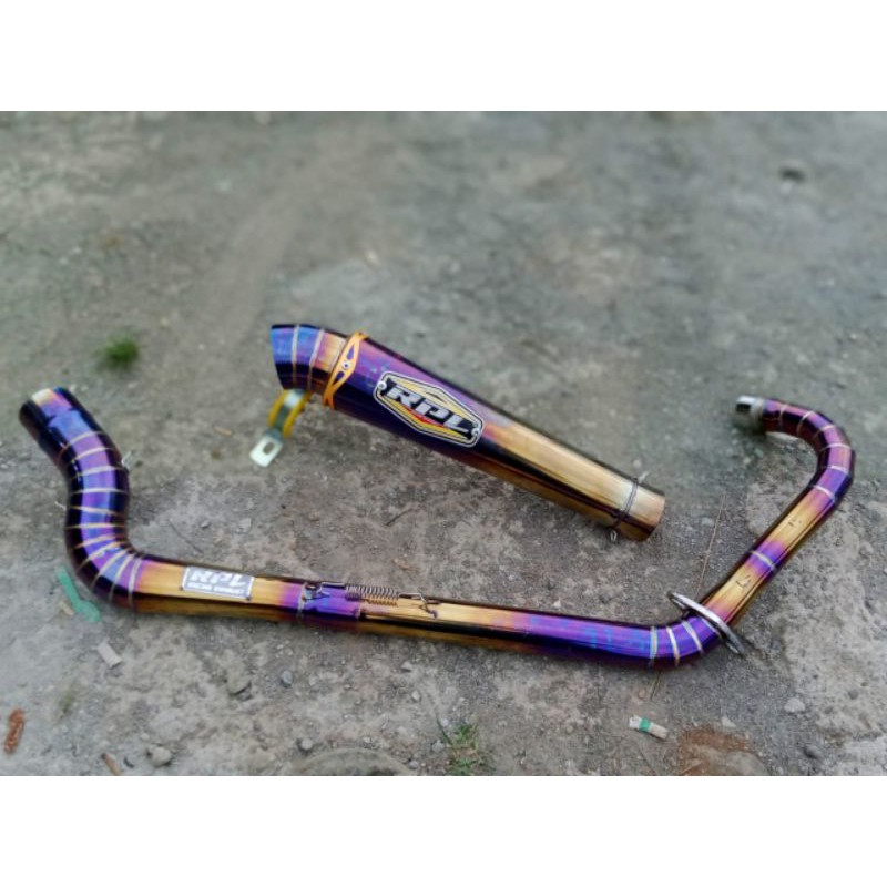 knalpot kobra Vikion / R15 / satria Fu / Sonic / CBR 150