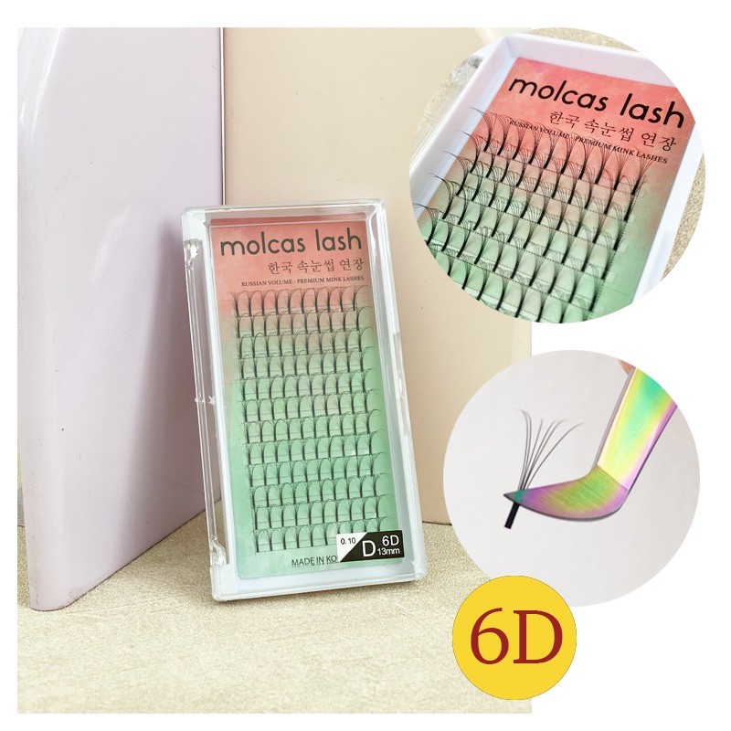 MOLCAS RUSSIAN/VOLUME READY LASH 3D/5D/6D EYELASH EXTENSION KOREA