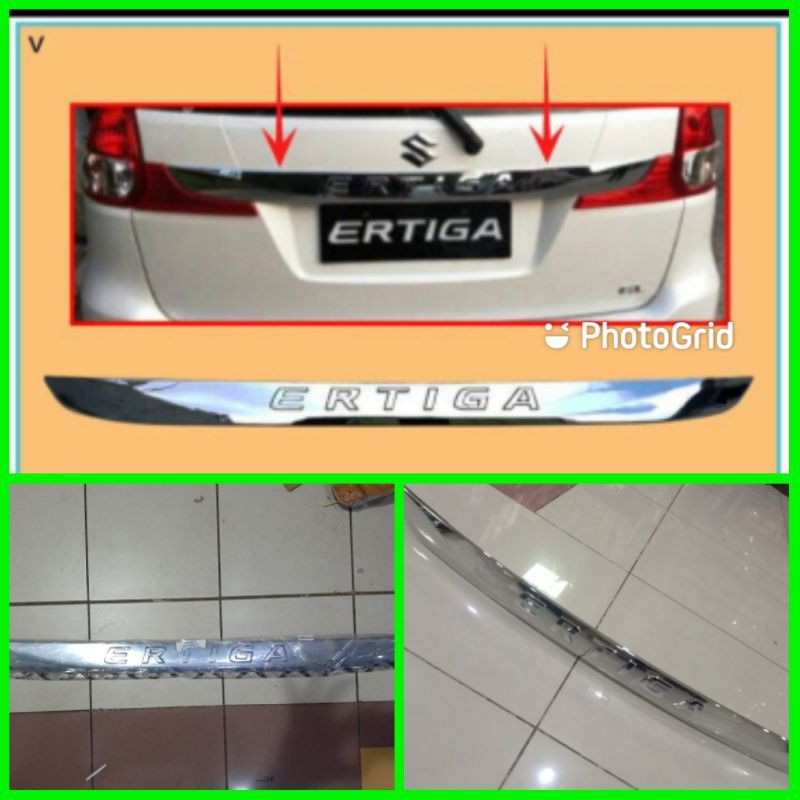 Trunklid bagasi pintu belakang Suzuki Ertiga 2013-2017 model tempel
