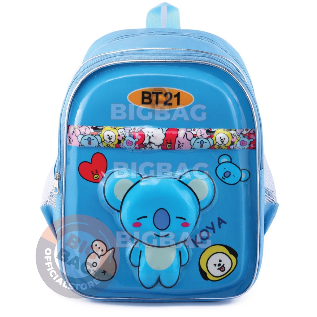 Tas Ransel Sekolah Anak Ransel Emboss 4D LED - BISA NYALA  - TAS Ransel Idol TAS ANAK EMBOSS DOTY TAS SEKOLAH SD Tas Korea School Backpack Hits Terlaris Promo Diskon Ransel Emboss Mika