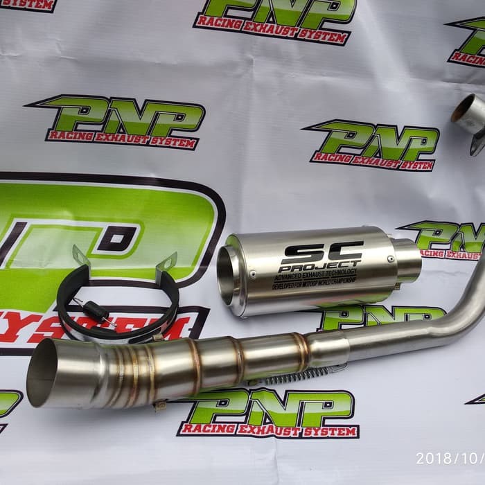 Knalpot Racing SC Underbelly Vixion/R15/SCORPIO/CB150R/CBR150R/GSX DLL