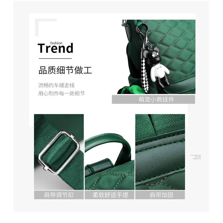 BJ16019 - BLACK/GREEN/GRAY/RED - TAS RANSEL PUNGGUNG BACKPACK TAS SEKOLAH KULIAH TAS WANITA FASHION IMPORT MODIS ELEGAN TERMURAH TERLARIS TERBARU BAGSTORE JAKARTA TAS BATAM GT1605 ELJ6019 LT1055 BQ2788 CR7091 JTF34460