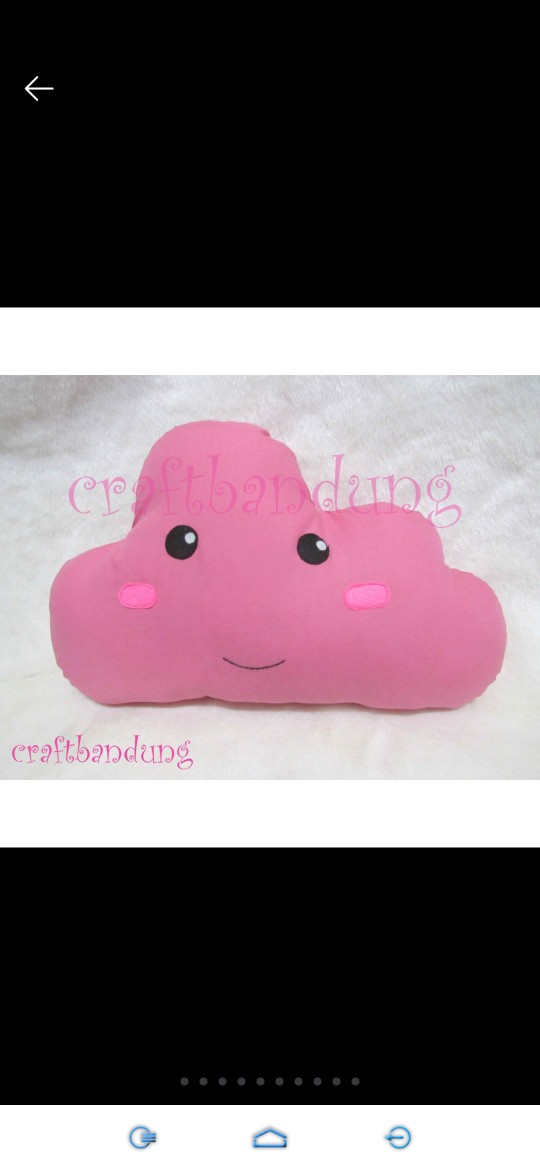 Bantal Awan Polos