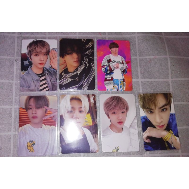 [READY STOCK] PHOTOCARD/ PC NCT (JENO, CHENLE, XIAOJUN, HAECHAN) mfal, departure, cafe, ar