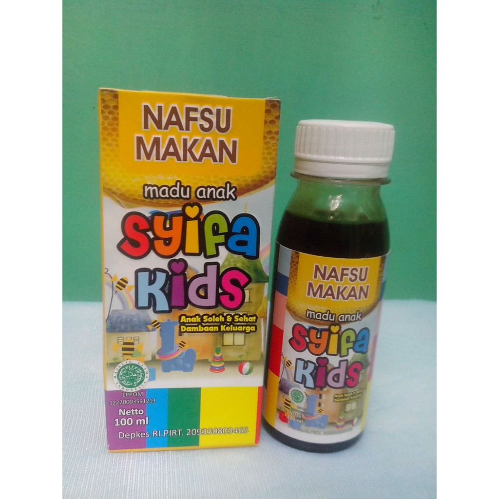 MADU SYIFA KIDS NAFSU MAKAN MADU PENAMBAH NAFSU MAKAN ANAK