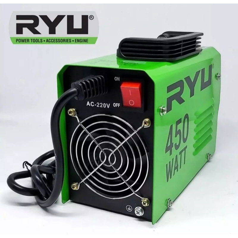 RYU RII-120-2 RYU RII 120-2 Mesin Travo Las Listrik Inverter MMA 120 450 Watt RYU / Mesin Las 450Wat