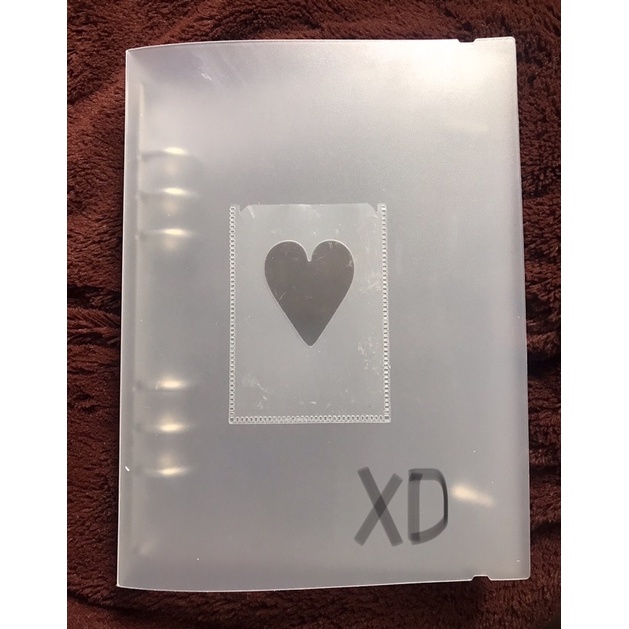 

Binder Bibimcat Clear Heart Preloved A5 4P