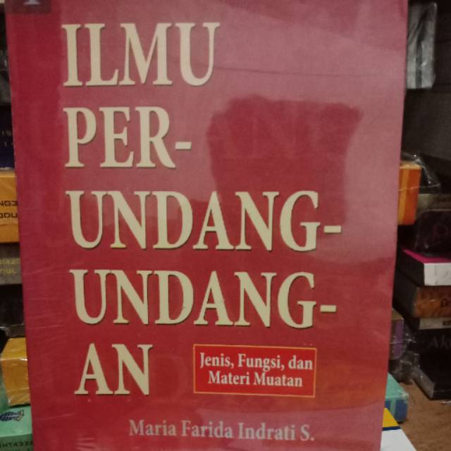 

Ilmu perundang undangan buku 1