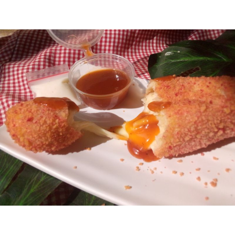 

Jajanan viral corndog sosis mozza