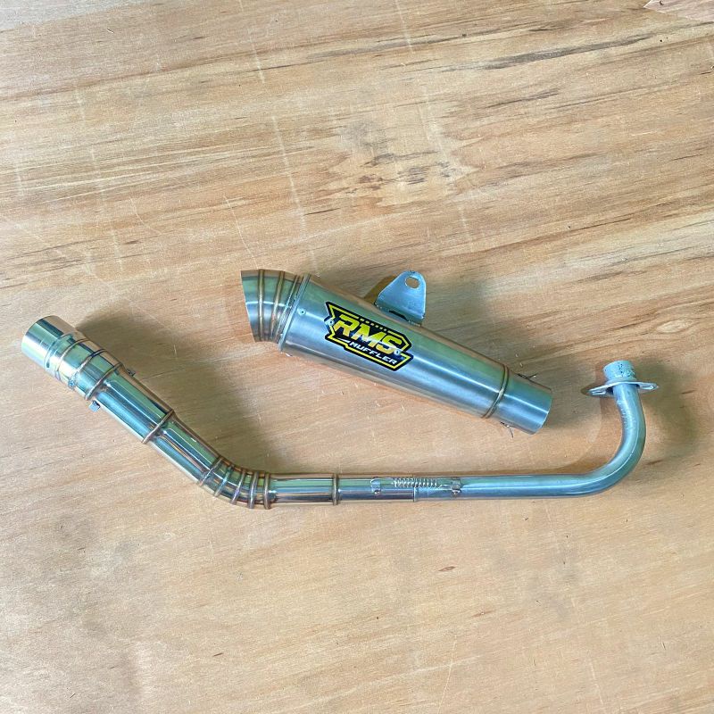 Knalpot RMS Muffler Keong jumbo Jupiter z vega r  Supra Grand Snash DLL leher kolong