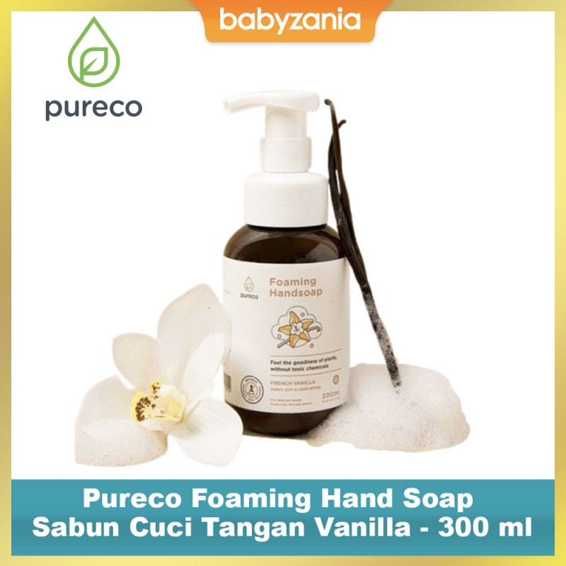 Pureco Foaming Hand Soap Sabun Cuci Tangan Foam Vanilla - 300 ml