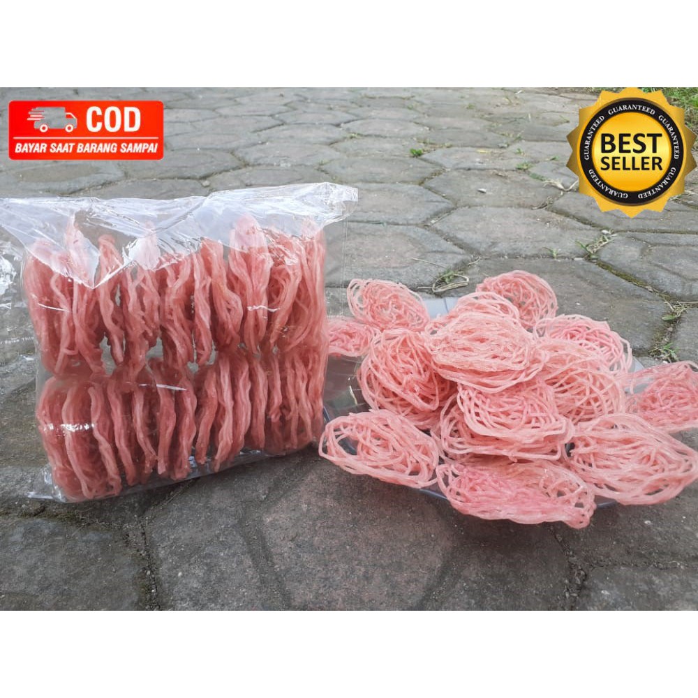 

kutu mayang tepung beras 30pcs /makanan renyah /oleh -oleh cianjur /cemilan enak /susilo_77