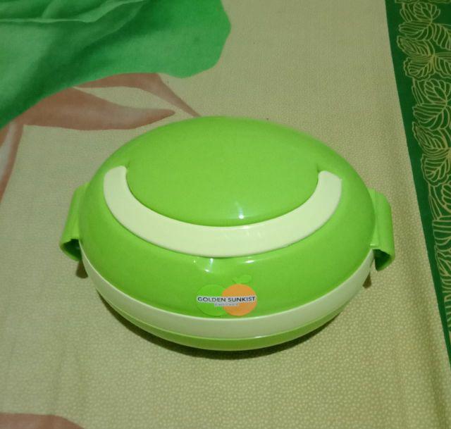 Rumah Gracia - Rantang Plastik Oval Anak Golden Sunkist