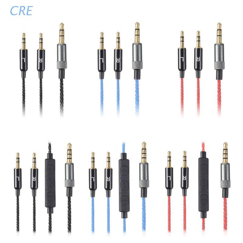 Cre Kabel Audio Fleksibel Pengganti 1.2m Untuk Sol Republic Master Tracks Hd V8 V10 V