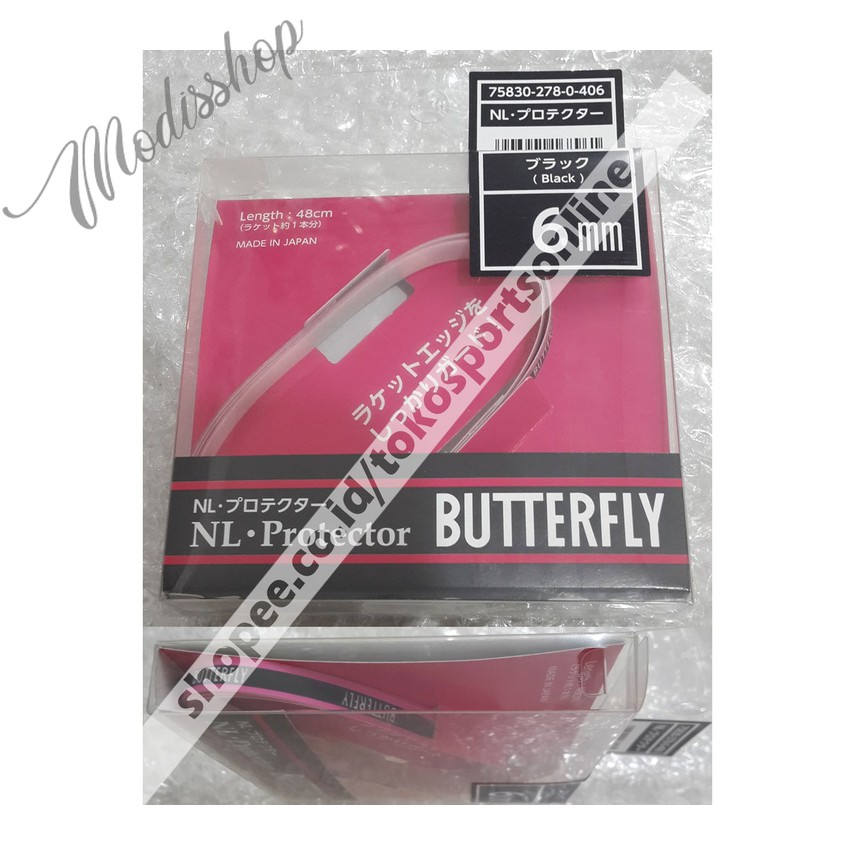 BUTTERFLY EDGE PROTECTOR SIDE TAPE BET PINGPONG TENIS MEJA