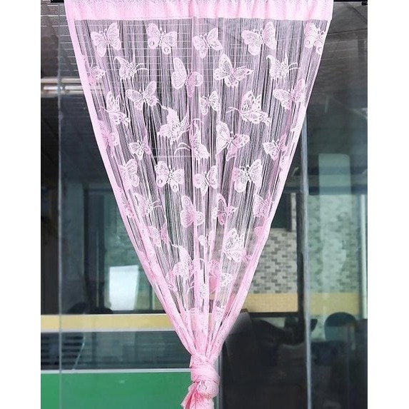 Unik tirai benang motif kupu kupu tirai benang kupu kupu cantik tirai Murah