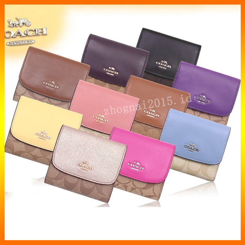 Harga grosir！dompet coach / Dompet kartu wanita / F87589 / Dompet wanita / Dompet / Dompet lipat