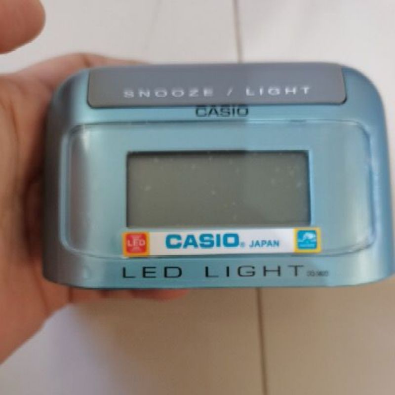 CASIO DIGITAL DQ-582D TIME DIGITAL SNOOZE LIGHT ALARM JAM MEJA ORI BARANG BERKUALITAS