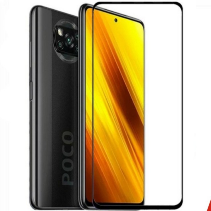 XIAOMI POCOPHONE POCO F5 5G X5 PRO 5G M5 M5S M3 PRO X3 PRO F3 X3 NFC F3 5G TEMPERED GLASS FULL LEM ANTI GORES KACA FULL TEMPRED KACA PELINDUNG LAYAR FULL COVER LIST FRAME