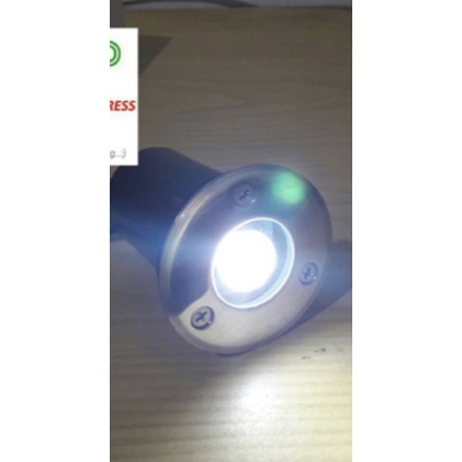 Lampu Lantai Led 1 Mata 1 watt 1W Sinar kuning