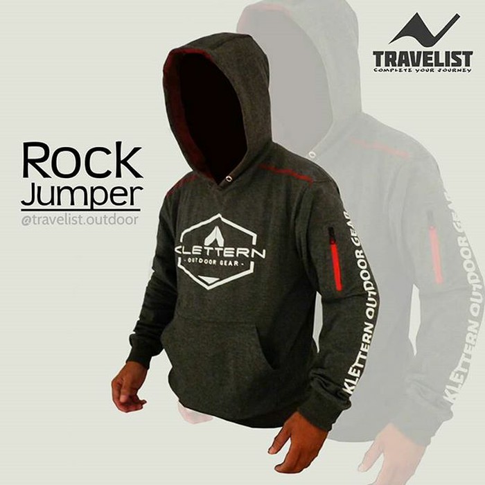 Jaket Gunung Klettern Rock Jumper Original