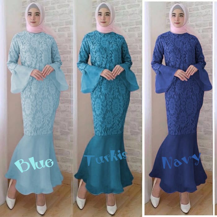 MAXI DRESS DUYUNG / MERMAID