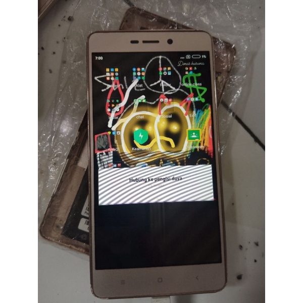 Mesin xiaomi redmi 3s 2/16 GB normal