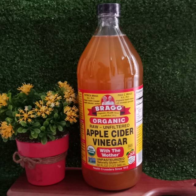 

Ay00! Bragg apple Cider Vinegar 946ml / Cuka Apel 946ml