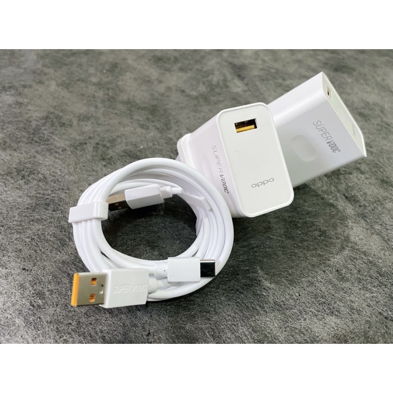 【3109】[GROSIR/COD] High Quality Charger OPPO 30W USB TYPE-C/MICRO USB SUPER VOOC Fast Charging